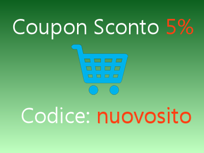 codice sconto nuovosito